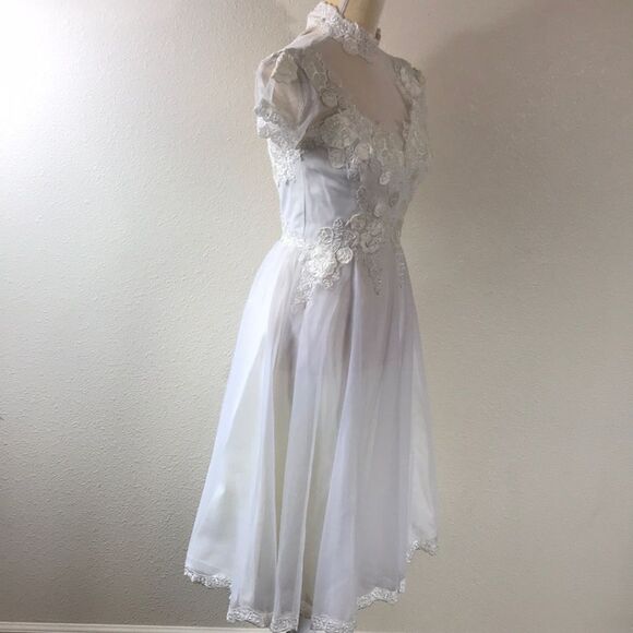 VINTAGE ILGWU WOMEN DRESS SIZE S - Picture 7 of 9